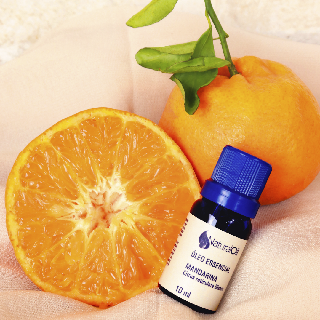 Óleo Essencial de Mandarina: Aroma Cítrico e Benefícios Terapêuticos