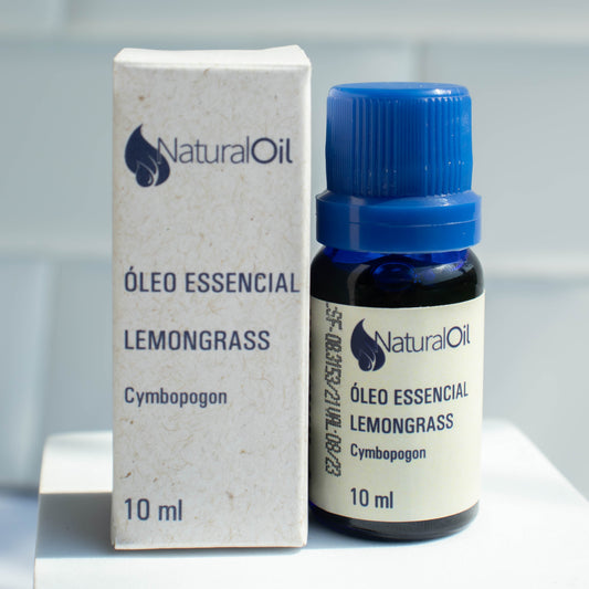 óleo essencial capim limão (lemongrass) 10ml