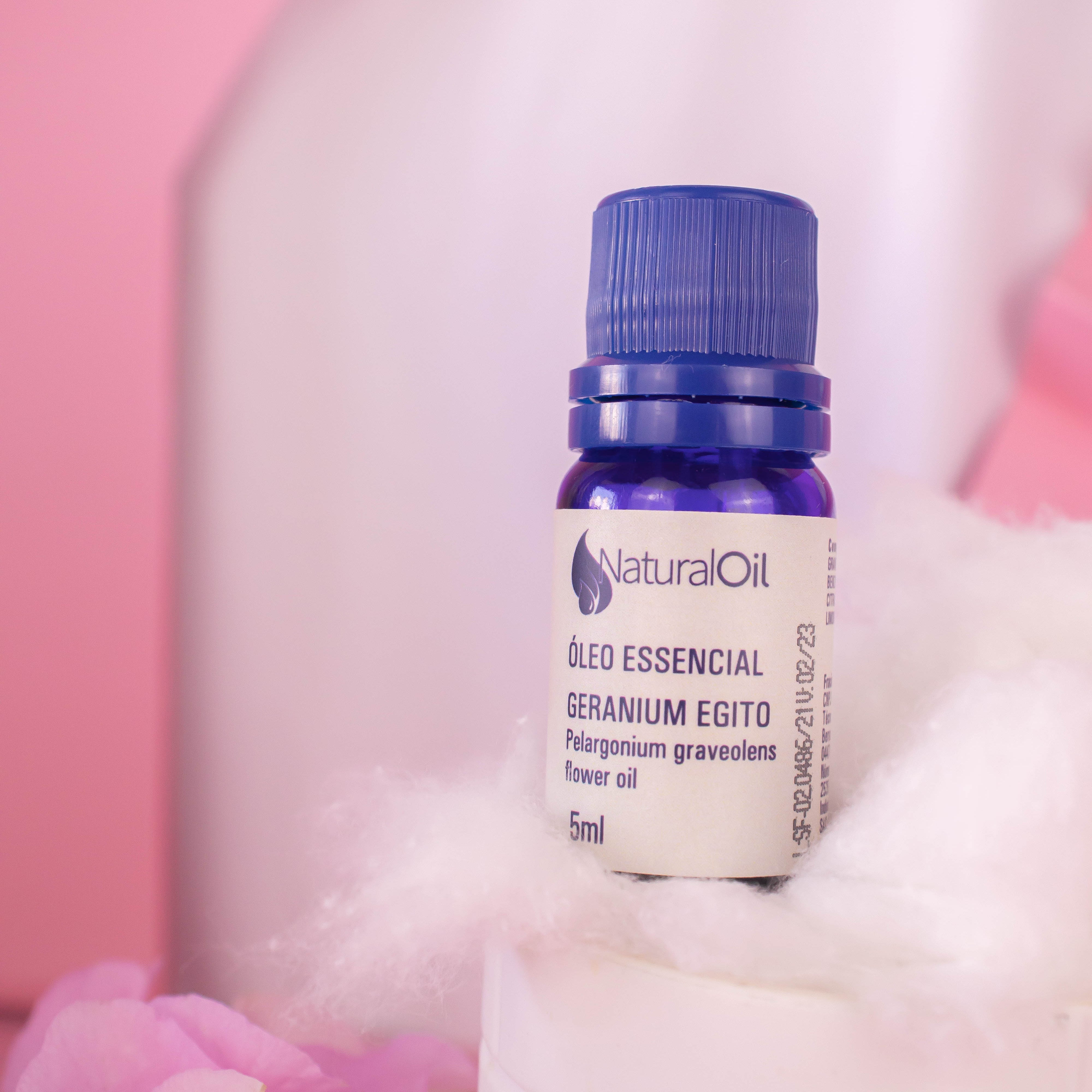 Óleo Essencial Gerânio Egito 100% Puro | Natural Oil