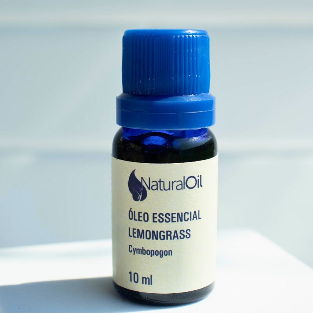 óleo essencial capim limão (lemongrass) 10ml
