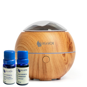 Encontre a Felicidade com o Kit Felicidade: Óleo Essencial de Laranja Doce e Óleo Essencial de Lemongrass