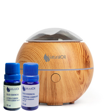 Experimente o Poder do Equilíbrio com o Kit Harmonia: Óleo Essencial Litsea Cubeba e Óleo Essencial Junípero da Natural Oil