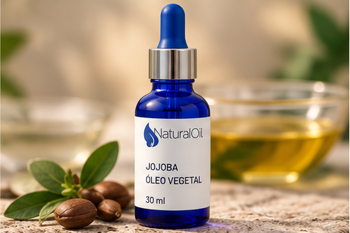 óleo vegetal de jojoba prensado a frio 30ml Natural Oil